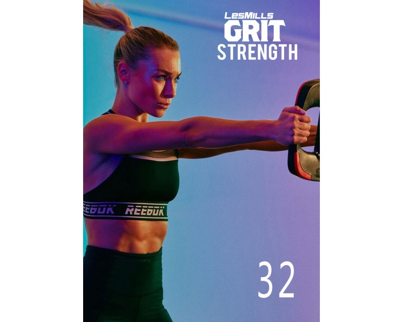 [Hot Sale]Les Mills GRIT Strength 32 New Release ST32 DVD, CD & Notes
